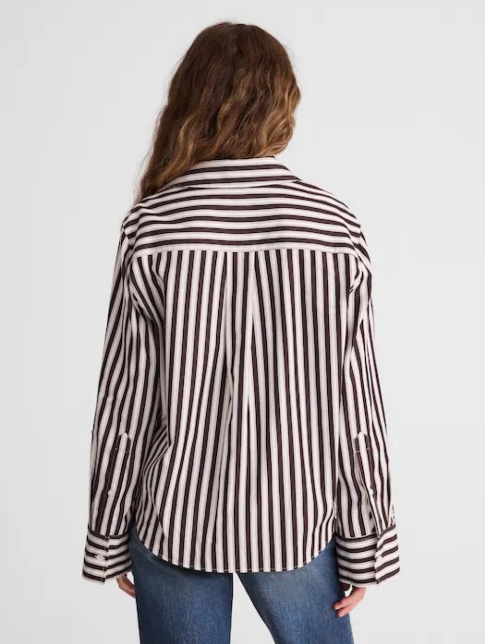 Madewell Easy Y-Neck Button Up Shirt - Picture 2 of 6
